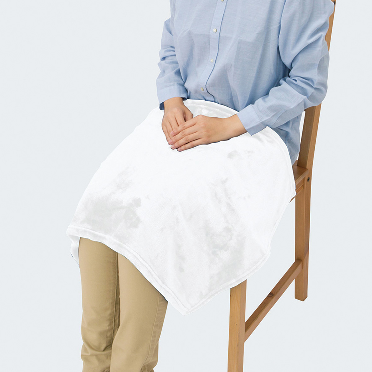 ソフトタッチブランケット（S）ホワイト TR-0758-044