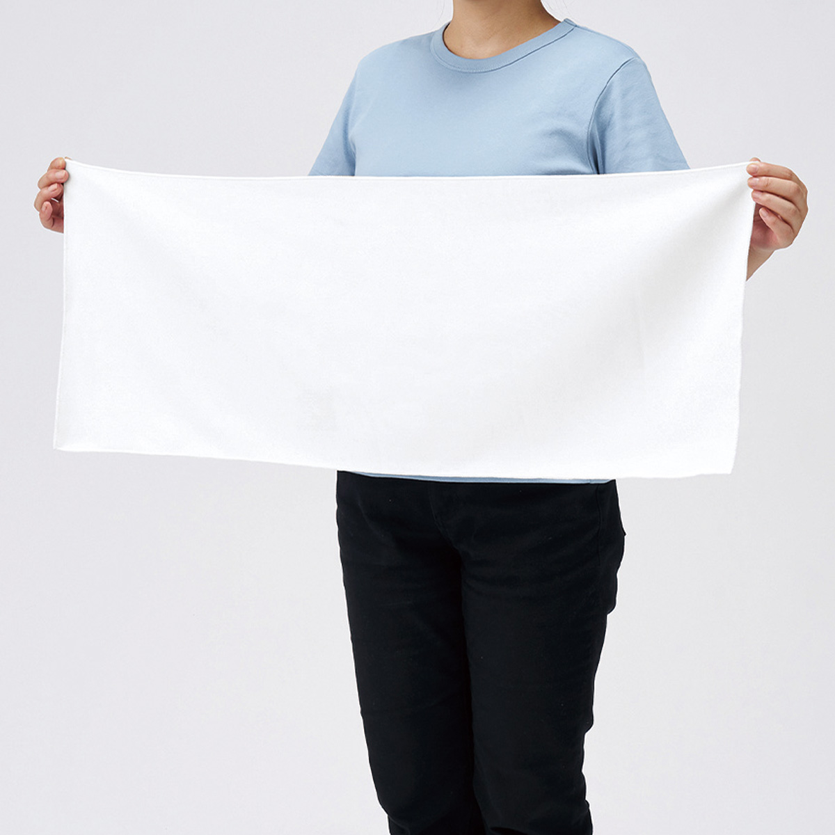 ピクチャースタイル　フェイスタオル　昇華転写対応　ホワイト TT-0004-044