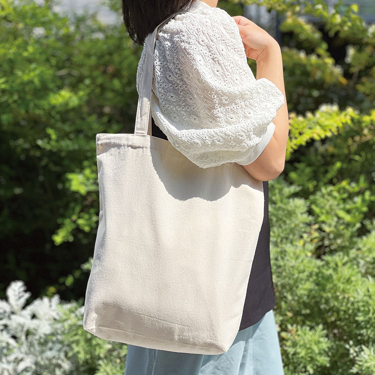 ライトキャンバストート（M）　ナチュラル TR-1413-008