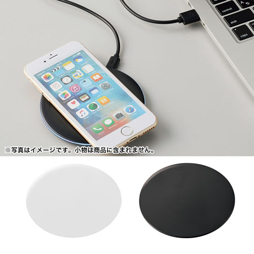 全面印刷できるワイヤレス充電器 ラウンド 10W TE-0018