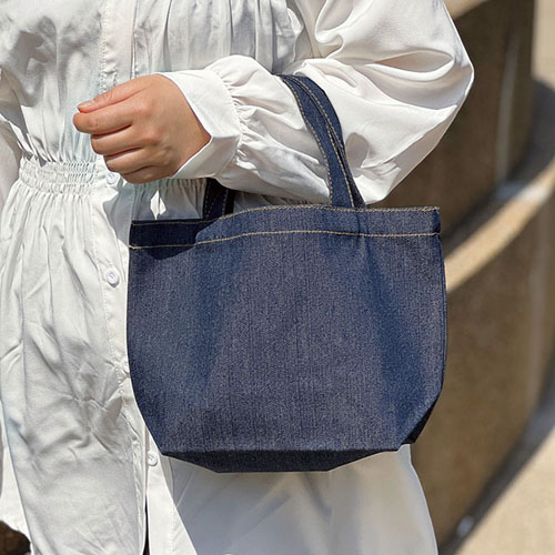 デニムトート（Ｓ）　インディゴ TR-1373-006