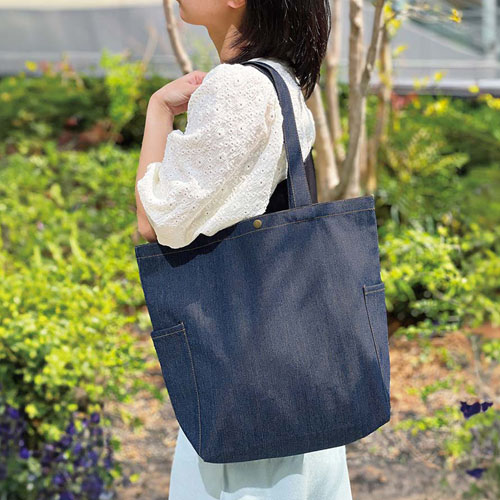 デニムマルチトート　インディゴ TR-1377-006