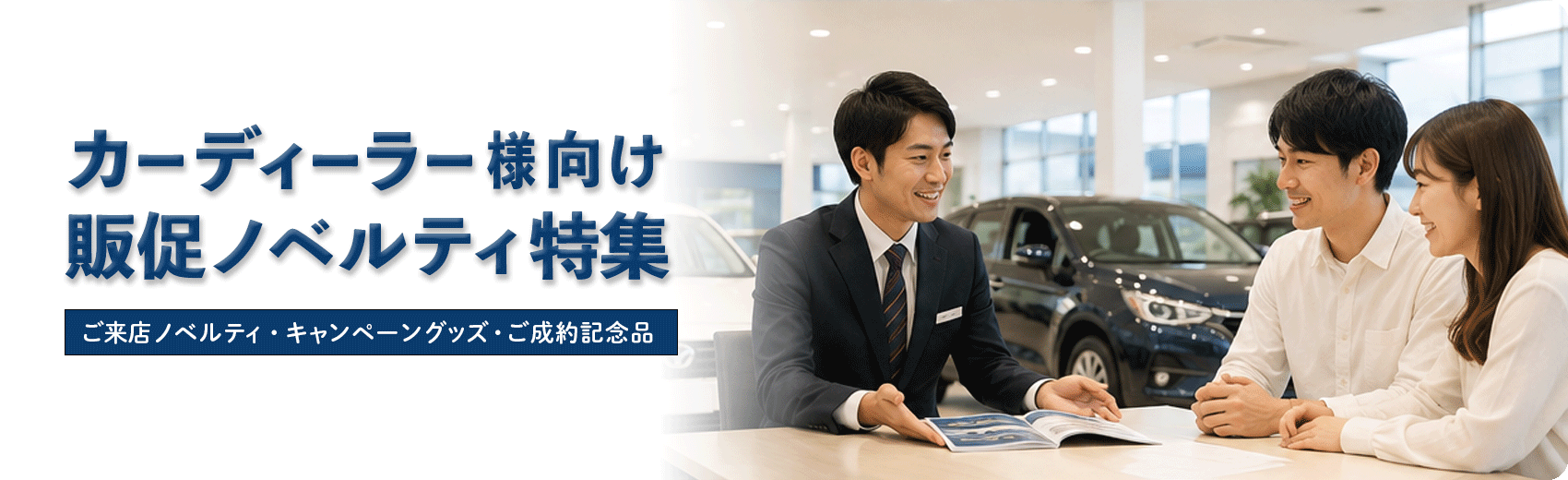 カーディーラー・自動車販売店向け特集